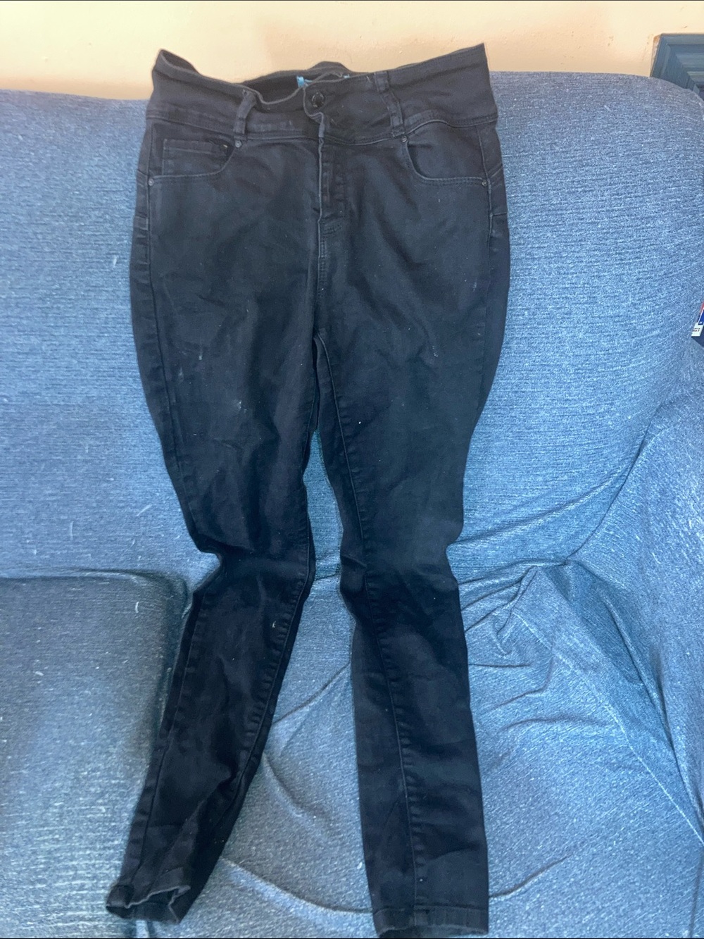 Wax Jean Black Slim Jeggings